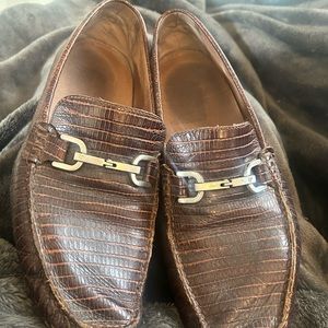 Donald J Pliner shoes snake or alligator skin